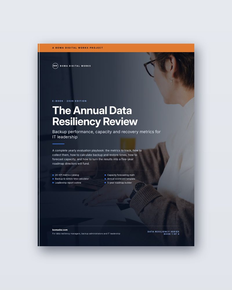 Cover of The Annual Data Resiliency Review