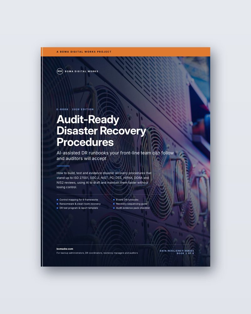 Cover of Audit-Ready Disaster Recovery Procedures